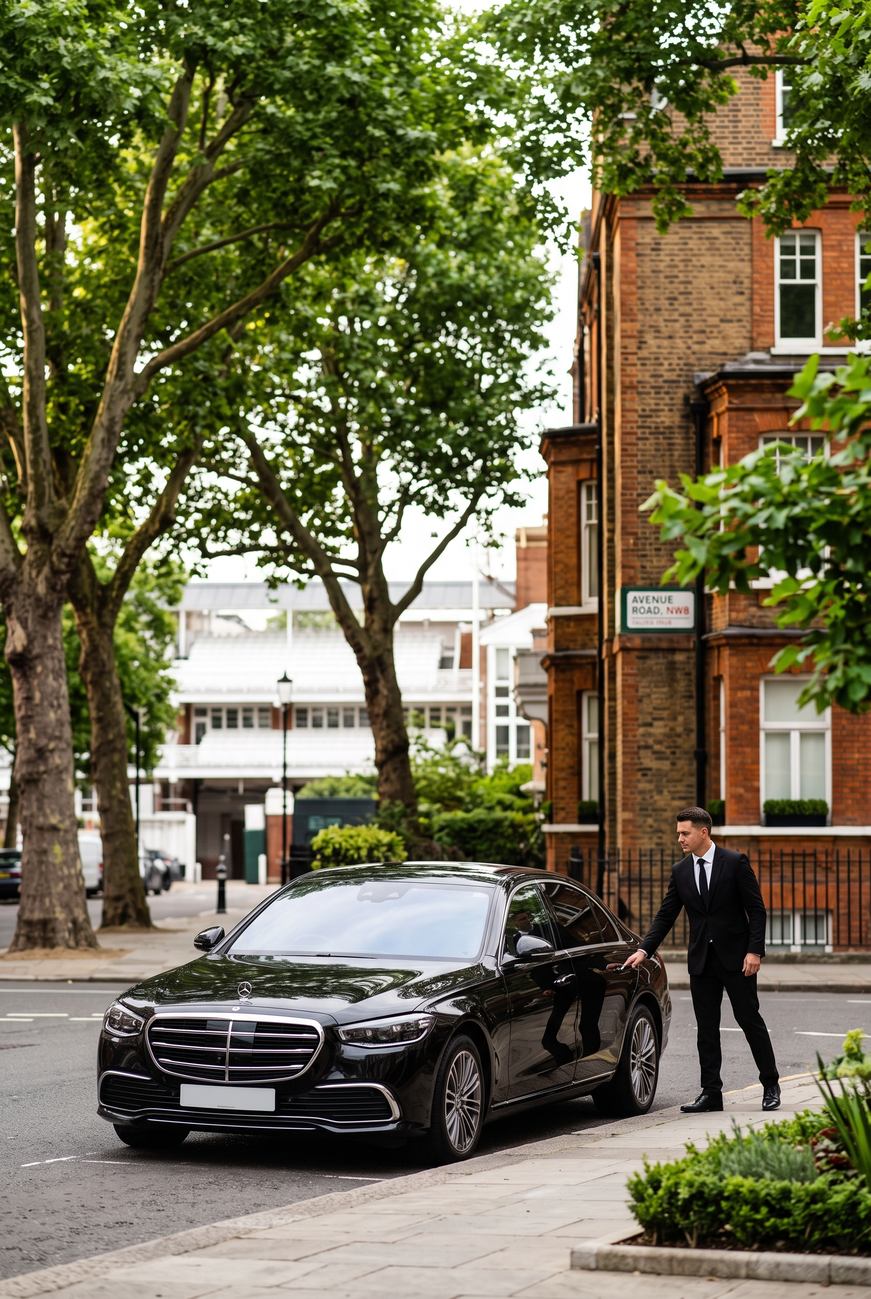 Executive vehicle for a private hire journey